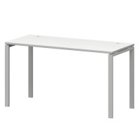 Смарт СMС25-П-10К.60.Пр25 (Белый/Белый) Стол рабочий на П-образном м/к