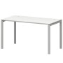 Смарт СMС25-П-12К.73.Пр25 (Белый/Белый) Стол рабочий на П-образном м/к