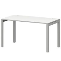 Смарт СМС25-П-14К.73.Пр50 (Белый/Белый) Стол рабочий на П-образном м/к