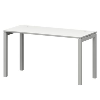 Смарт СМС25-П-16К.60.Пр50 (Белый/Белый) Стол рабочий на П-образном м/к