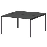 Смарт СМС2-П-10К.149Пр25 (Графит/Антрацит) Рабочая станция на П-образном м/к