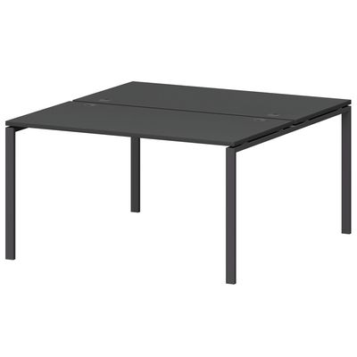 Смарт СМС2-П-14К.149Пр25 (Графит/Антрацит) Рабочая станция на П-образном м/к