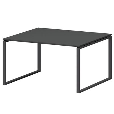 Смарт СMСП-О-16.123Пр25 (Графит/Антрацит) Стол переговорный на О-образном м/к