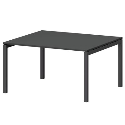 Смарт СMСП-П-18.123Пр50 (Графит/Антрацит) Стол переговорный на П-образном м/к