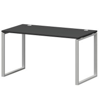 Смарт СMС25-О-10К.73.Пр25 (Графит/Белый) Стол рабочий на О-образном м/к