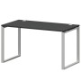 Смарт СMС25-О-18К.73.Пр25 (Графит/Белый) Стол рабочий на О-образном м/к