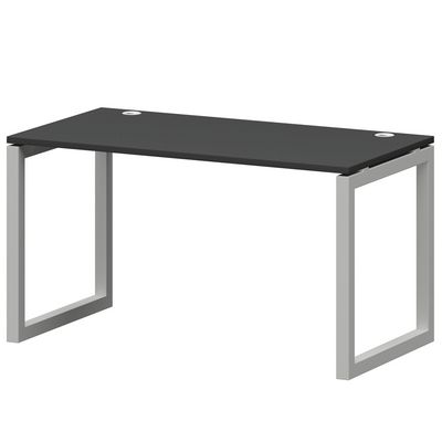 Смарт СMС25-О-18К.73.Пр50 (Графит/Белый) Стол рабочий на О-образном м/к