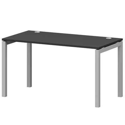 Смарт СMС25-П-12К.73.Пр50 (Графит/Белый) Стол рабочий на П-образном м/к