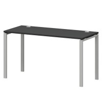 Смарт СМС25-П-16К.60.Пр25 (Графит/Белый) Стол рабочий на П-образном м/к