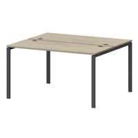 Смарт СМС2-П-12К.120Пр25 (Кронберг/Антрацит) Рабочая станция на П-образном м/к