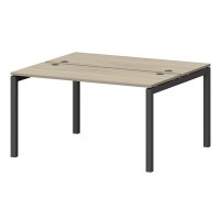 Смарт СМС2-П-16К.120Пр.50 (Кронберг/Антрацит) Рабочая станция на П-образном м/к