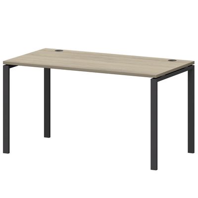 Смарт СMС25-П-12К.60.Пр25 (Кронберг/Антрацит) Стол рабочий на П-образном м/к