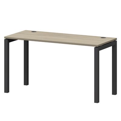 Смарт СMС25-П-12К.60.Пр50 (Кронберг/Антрацит) Стол рабочий на П-образном м/к