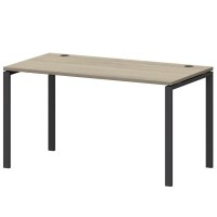 Смарт СMС25-П-12К.73.Пр25 (Кронберг/Антрацит) Стол рабочий на П-образном м/к