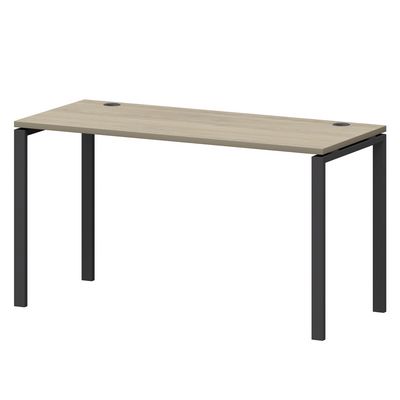 Смарт СМС25-П-14К.60.Пр25 (Кронберг/Антрацит) Стол рабочий на П-образном м/к