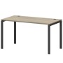 Смарт СMС25-П-18К.73.Пр25 (Кронберг/Антрацит) Стол рабочий на П-образном м/к