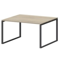 Смарт СMСП-О-12.123Пр25 (Кронберг/Антрацит) Стол переговорный на О-образном м/к