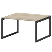 Смарт СMСП-О-16.123Пр50 (Кронберг/Антрацит) Стол переговорный на О-образном м/к