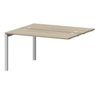 Смарт СМС2-П-10К.120ЭПр50 (Кронберг/Белый) Наборный двойной модуль на П-образном м/к