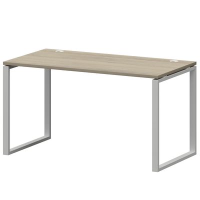 Смарт СMС25-О-10К.73.Пр25 (Кронберг/Белый) Стол рабочий на О-образном м/к