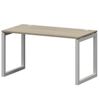 Смарт СMС25-О-10К.73.Пр50 (Кронберг/Белый) Стол рабочий на О-образном м/к