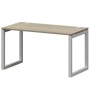 Смарт СMС25-О-10К.73.Пр50 (Кронберг/Белый) Стол рабочий на О-образном м/к