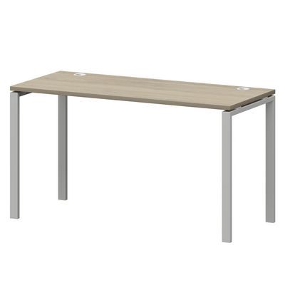 Смарт СМС25-П-16К.60.Пр25 (Кронберг/Белый) Стол рабочий на П-образном м/к