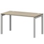 Смарт СМС25-П-16К.73.Пр50 (Кронберг/Белый) Стол рабочий на П-образном м/к