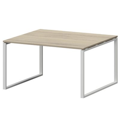 Смарт СMСП-О-14.123Пр25 (Кронберг/Белый) Стол переговорный на О-образном м/к