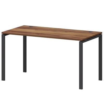 Смарт СМС25-П-16К.73.Пр25 (Таксония/Антрацит) Стол рабочий на П-образном м/к