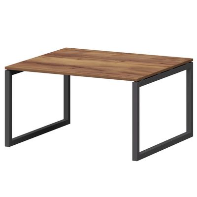 Смарт СMСП-О-14.123Пр50 (Таксония/Антрацит) Стол переговорный на О-образном м/к