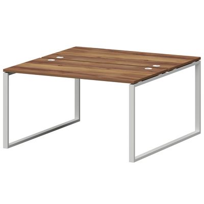 Смарт СМС2-О-16К.149Пр25 (Таксония/Белый) Рабочая станция на О-образном м/к