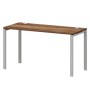 Смарт СMС25-П-10К.60.Пр25 (Таксония/Белый) Стол рабочий на П-образном м/к