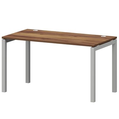 Смарт СМС25-П-16К.73.Пр50 (Таксония/Белый) Стол рабочий на П-образном м/к