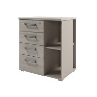 Solution D-222 л (Акация Морава/Кашемир) Тумба приставная, левая