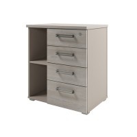 Solution D-222 пр (Акация Морава/Кашемир) Тумба приставная, правая