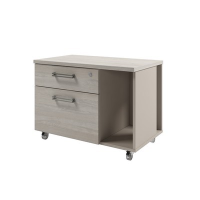 Solution D-292 л (Акация Морава/Кашемир) Тумба подкатная, левая