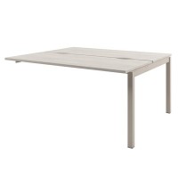 Solution D-422 (Акация Морава/Кашемир) Бенч-система на 2 рабочих места, средняя секция