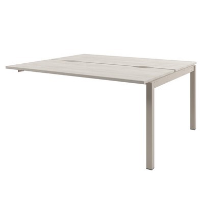 Solution D-422 (Акация Морава/Кашемир) Бенч-система на 2 рабочих места, средняя секция