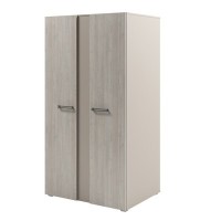 Solution D-72 (Акация Морава/Кашемир) Стеллаж двухсторонний широкий