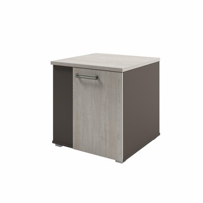 Solution D-281 (Акация Морава/Трюфель) Тумба для оргтехники, узкая