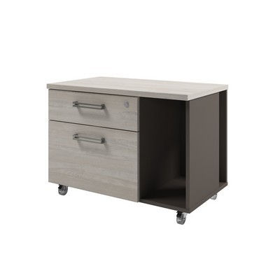 Solution D-292 л (Акация Морава/Трюфель) Тумба подкатная, левая