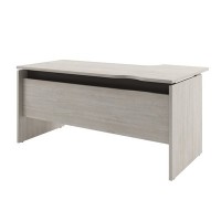 Solution D-36 л (Акация Морава/Трюфель) Стол эргономичный, левый