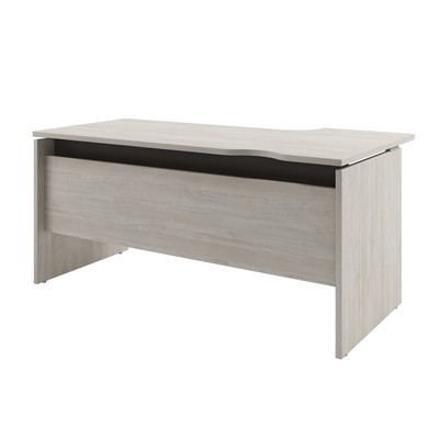 Solution D-36 л (Акация Морава/Трюфель) Стол эргономичный, левый