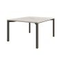 Solution D-40 (Акация Морава/Трюфель) Стол тандем на металлокаркасе