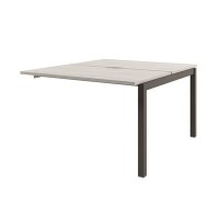 Solution D-402 (Акация Морава/Трюфель) Бенч-система на 2 рабочих места, средняя секция