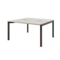 Solution D-411 (Акация Морава/Трюфель) Бенч-система на 2 рабочих места, начальная секция