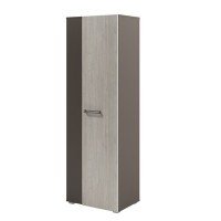 Solution D-631 (Акация Морава/Трюфель) Гардероб с планкой узкий