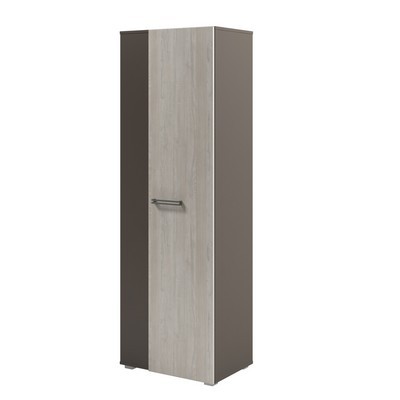 Solution D-631 (Акация Морава/Трюфель) Гардероб с планкой узкий