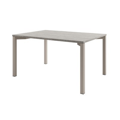 Solution D-101 (Бетон Чефалу/Кашемир) Стол переговоров на 6 человек